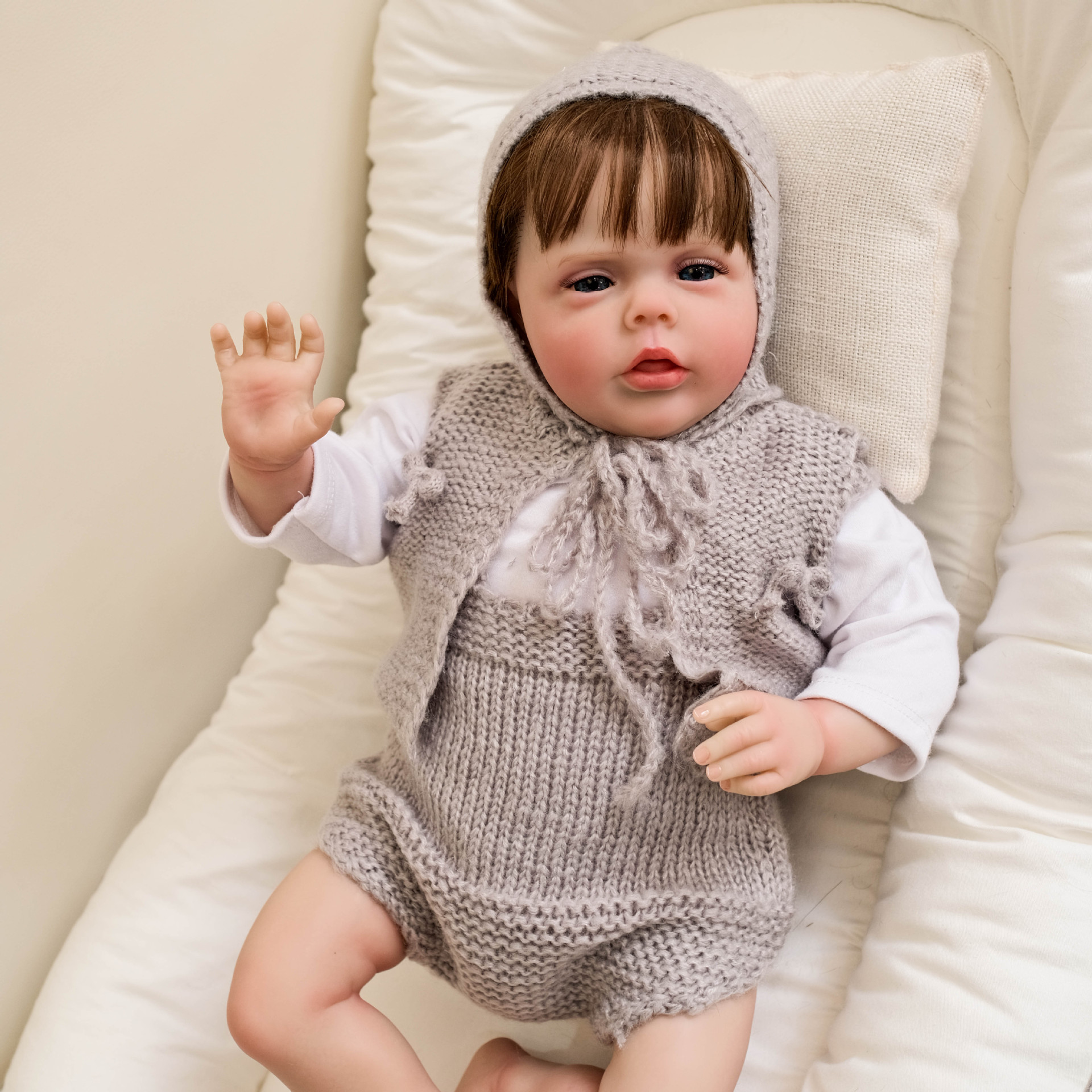 NPK50 cm muñeca bebé Sherry fuente de comercio electrónico transfronterizo Amazon entrega de una pieza