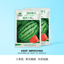 茂华牌 蔬菜水果种子 西农八号西瓜种子 花皮大果 西农八庭院装