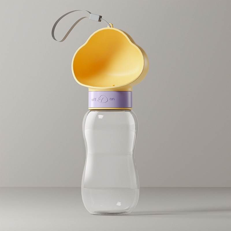 Taza de agua para mascotas hervidor de agua de viaje portátil al aire libre dispensador de agua para perros