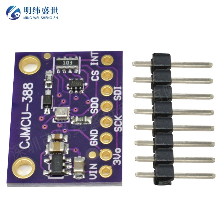Оптовый BMP388 цифровой датчик температуры атмосферного давления с низким энергопотреблением 24-битный малошумный модуль давления воздуха