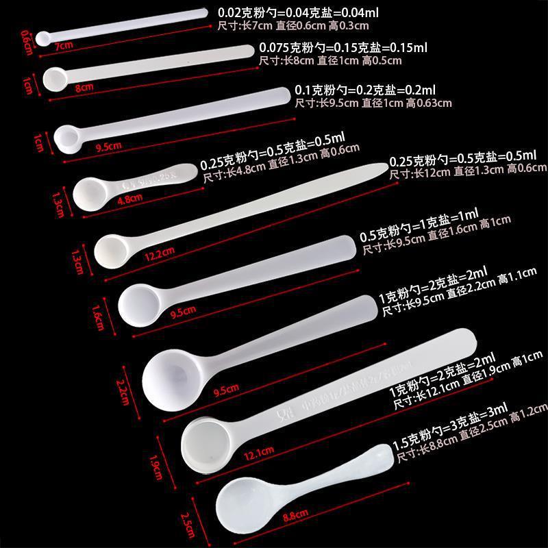 量勺字25g药刻度带克0药勺小量勺粉l0勺子粉剂毫升5m250|undefined