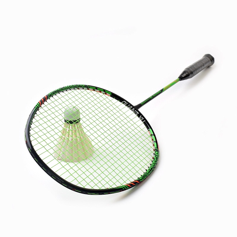 주황색 녹색 라켓 + 녹색 라인