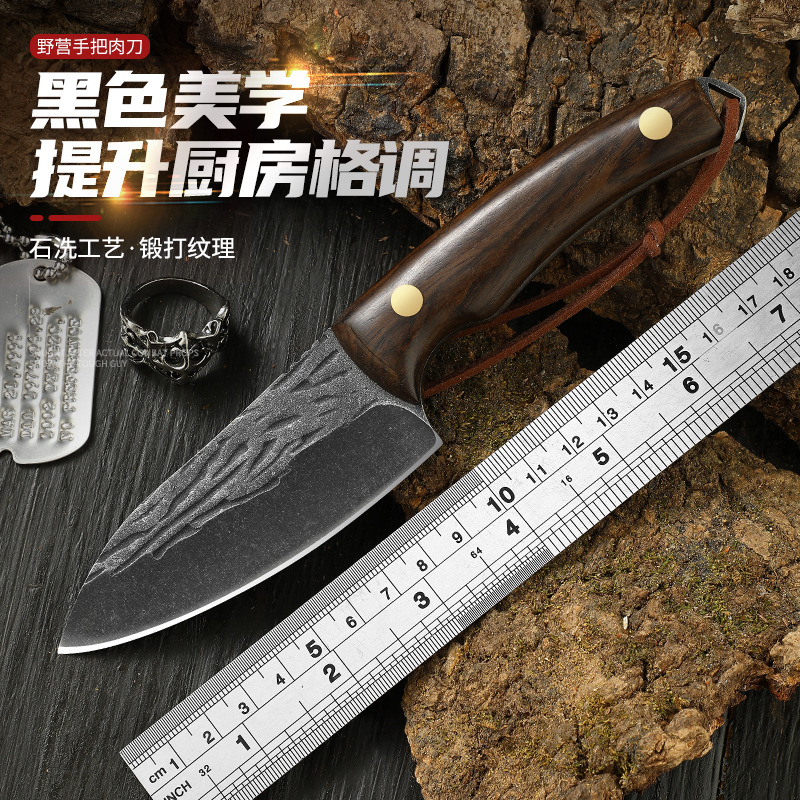 分割剔骨刀手扒肉小刀锻打蒙古羊肉割肉刀便携户外刀水果刀烤肉刀