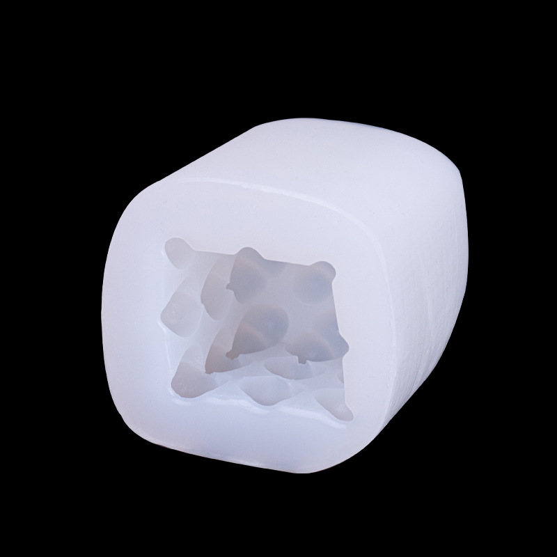 Amor silicona molde DIY vela hecha a mano jabón aromaterapia que hace la herramienta Decoración de mesa Accesorios