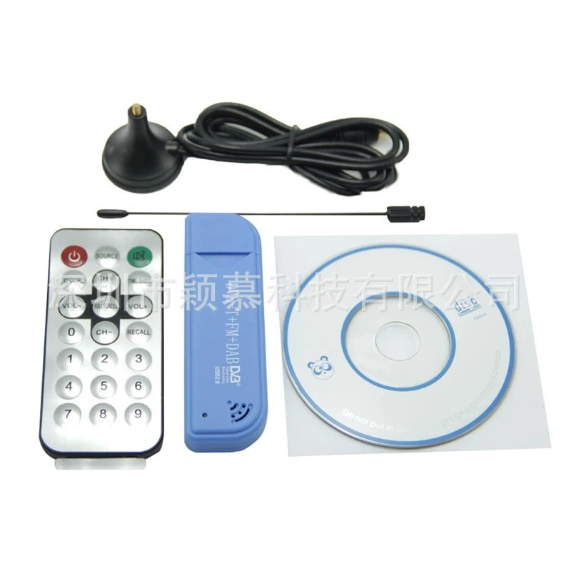 USB 2.0 цифровой DVB-T+DAB+FM+SDR тюнер-координатор конвертер