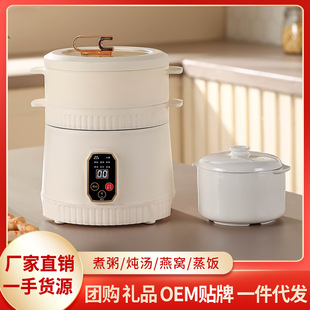 Multi-functional rice cooker 2 person rice cooker household cooking mini small power non-stick electric hot pot dormitory soup small pot