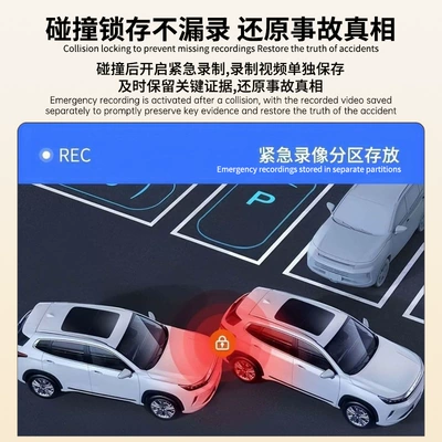 Driving recorder Dashcam 5K Ultra-Clear Voice-Controlled