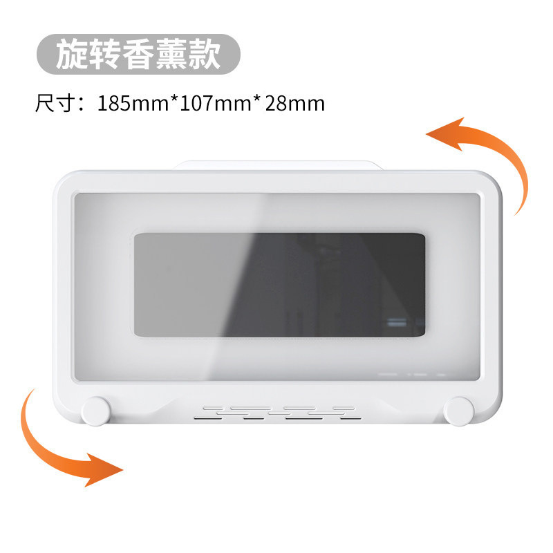 Baño a prueba de agua CAJA DE TELÉFONO MÓVIL soporte Shell pantalla táctil ducha de baño horizontal y vertical colgante de pared Punch-cocina libre viendo video persiguiendo drama