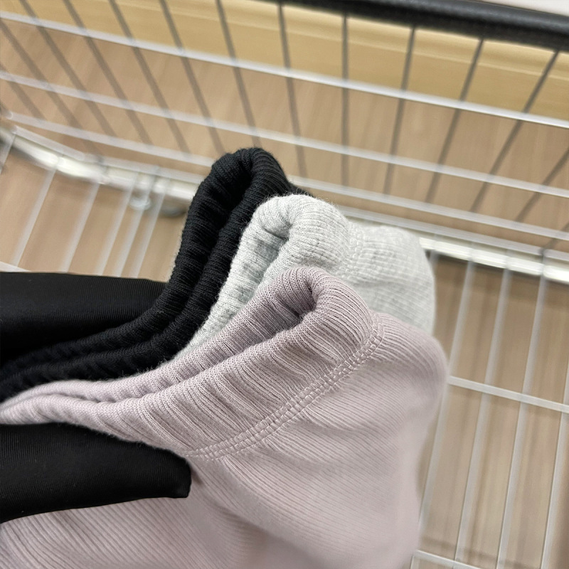 スキムズと同じCOTTONRIBリブ編みショートパンツ、ルーズショート、アメリカンスタイルのセクシーでカジュアルなスポーツショートパンツ、超ショート丈|undefined