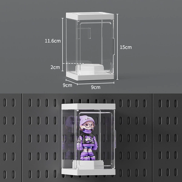 New model-figure box [9*9cm] white