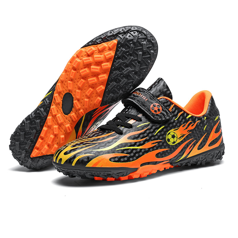 Scarpe da calcio per bambini con velcro per ragazzi campo_voghion.com