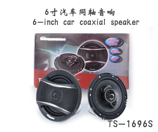 Wholesale Car Audio Speaker 6inch Coaxial Speaker Ts-1696S Car Mid-Low Tweeter Modification