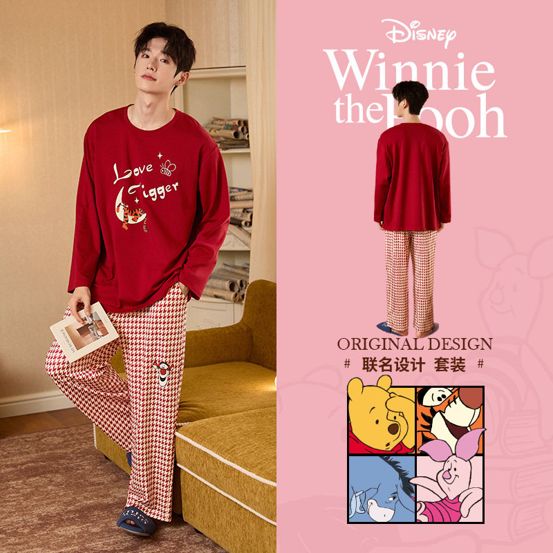 [Beneficios de liquidación] Runma Pijamas Primavera y otoño Mujeres de manga corta Verano Algodón Coral Velvet Hombres Manga larga Seda Pareja Invierno