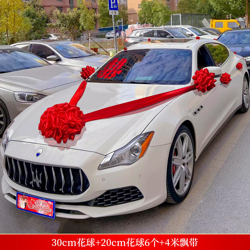 30cm 플라워 볼 4m개 + 20cm 플라워 볼 6개