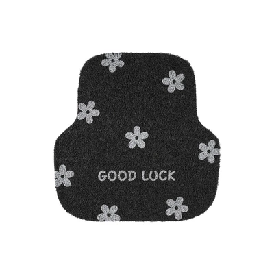driver's seat, car foot pads, Universal Foot Pad - flower-shaped-footrests