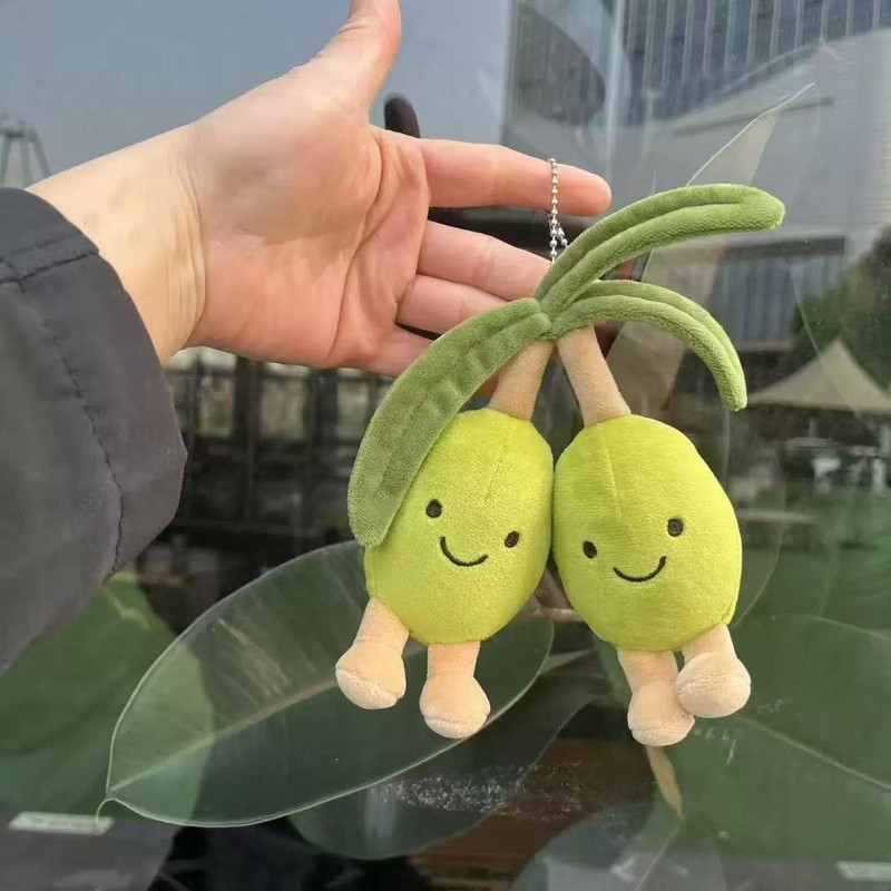 Jellycat野菜果物ネギトウモロコシキノコドングリクリスマス花輪ぬいぐるみぬいぐるみストラッププレゼント|undefined