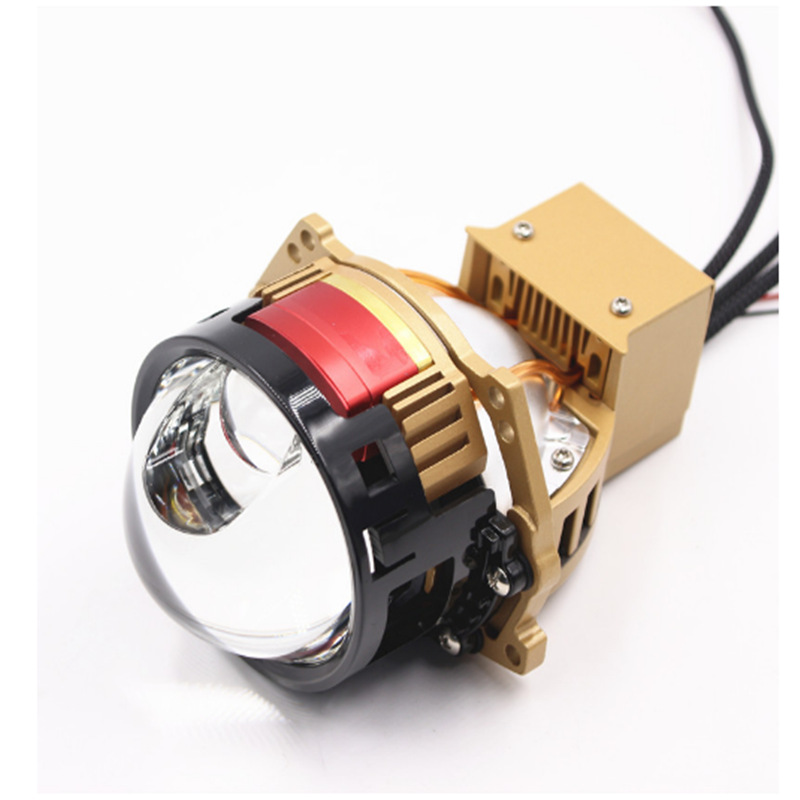 JG1 faro láser lente de doble luz directa de luz alta alta para automóviles de lente láser integral de distancia y cerca transformación de lámpara de automóvil