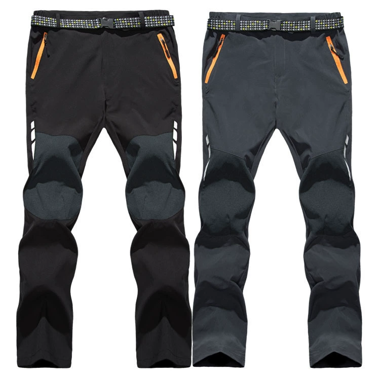 Быстросхие брюки Мужские штаны на открытом воздухе Штурмовые штаны для альпинизма летом тонкие свободные повседневные спортивные штаны большого размера