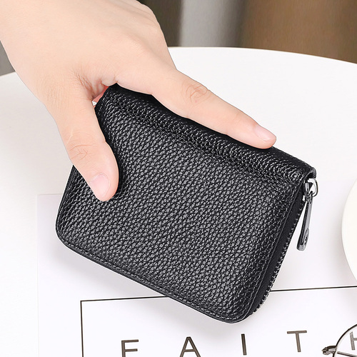 小清新女式卡片包风琴小巧超薄男士零钱包卡包驾驶证防盗刷家用包