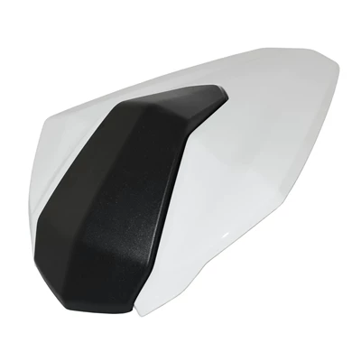 Motorcycle cushion – Rear Seat Cover - back-hump-white