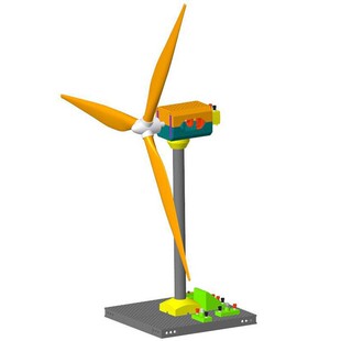 Explore the Wind Turbine Experiment: Wind Energy Generation, Student Assembly, Stem Science Education Toy, DIY Craft