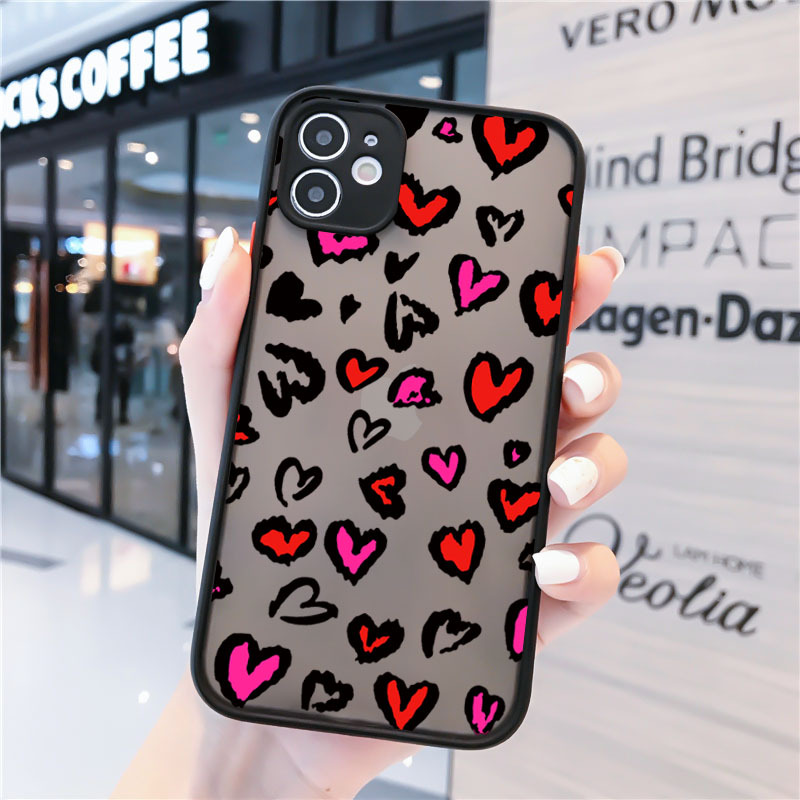 50g Weight iPhone Applicable Brands Phone Cases Classification PC, tpu Material Leopard Pattern Simple Style, Streetwear Style PC Tpu Leopard Simple Style Streetwear Phone Cases Phone Accessories 2