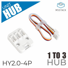 官方M5Stack Unit Hub接口拓展器HY2.0-4P直通1分3拓展分线器模块