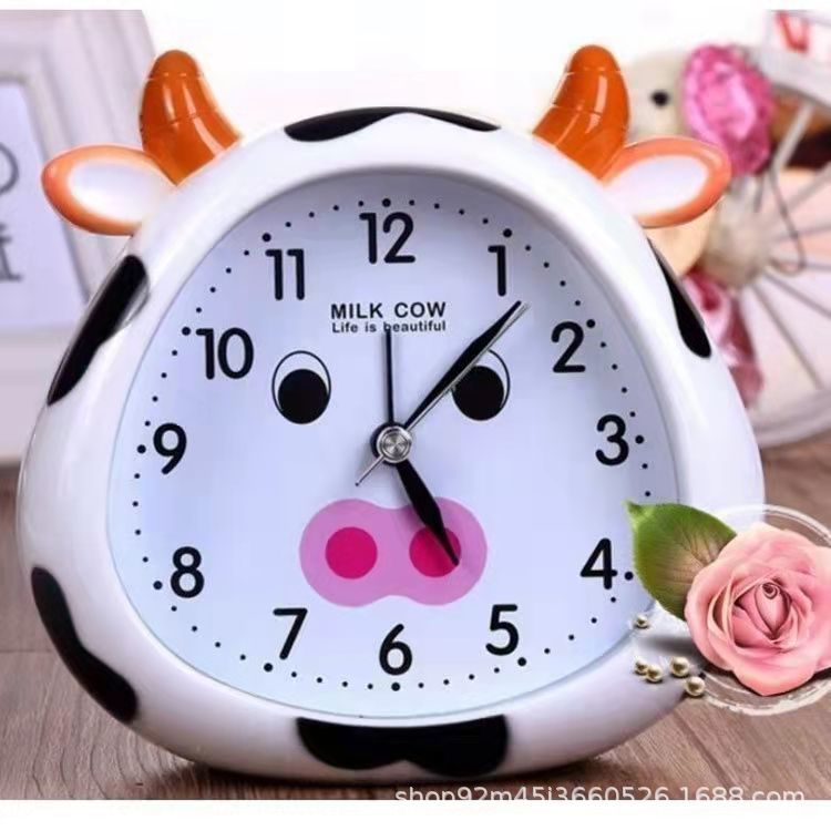 Reloj despertador de aprendizaje para niños diseño cute y moderno – decoración para mesita de noche y hogar.