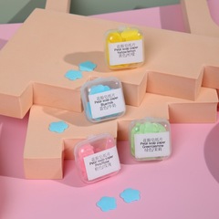 Single-use soap sheets, hand soap sheets, petal-shaped soap, paper box packed, soap sheets for outdoor travel, portable, hand-held hand washing