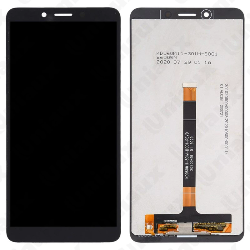 Подходит для сборки экрана Nokia NOKIA C3, оригинальный ЖК-дисплей, внутренний и внешний экран.