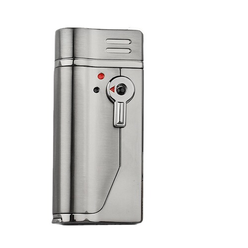 Jobon China blue flame direct lighter high-end men's three-way filter cigarette holder lighter gift set