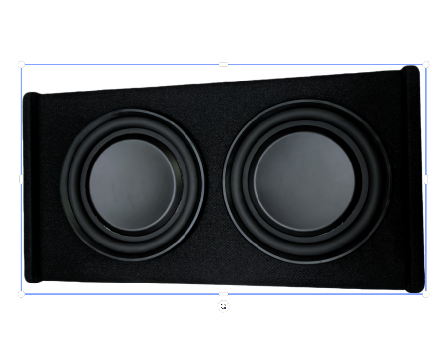 New Model 10inch Dual-Speaker Car Audio 12V Car Subwoofer High-Power Class D Digital Amplifier Active Without External Power Supply