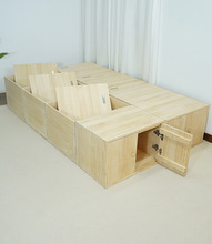 榻榻米木箱拼床大号榻榻米木箱实木小户成人收纳拼接组合木质稳固