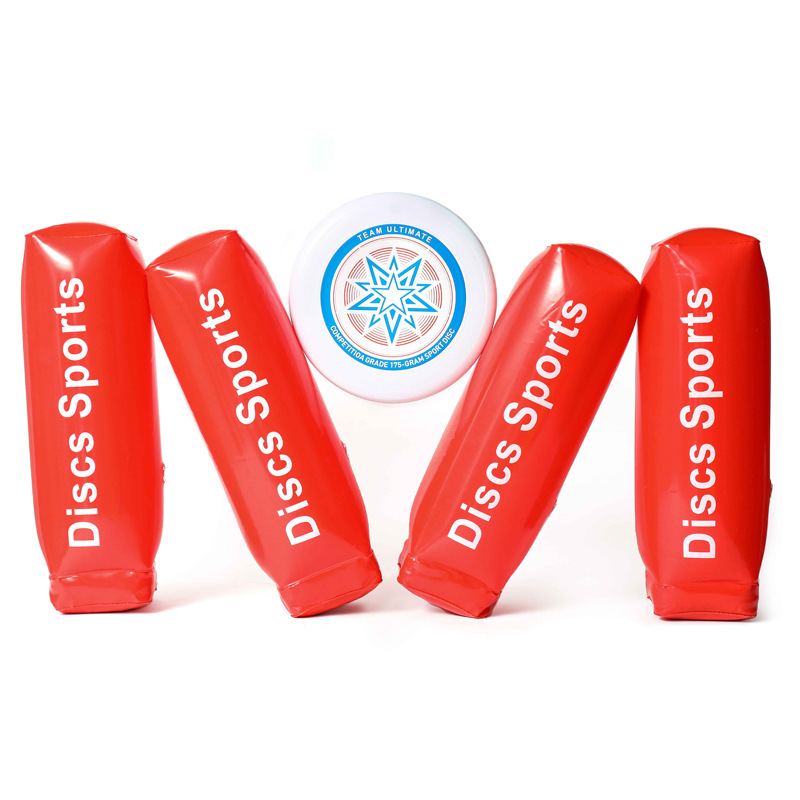 Frisbee torre de touchdown inflable lanza la marca de la esquina del objetivo, la seguridad del lugar del juego, los accesorios de entrenamiento deportivo, la columna de golf