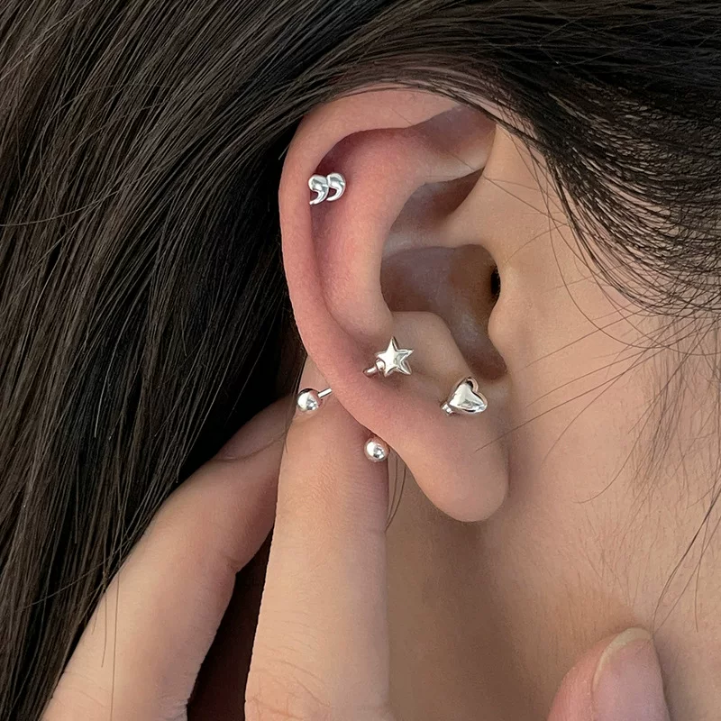 Earrings, high-quality style, new collection