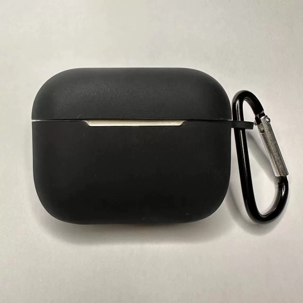 Силиконовый защитный чехол для Apple AirPods (1/2/3, Pro, Pro 2), цветной, с карабином/без карабина