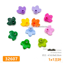 moc32607�ɵ�ŵƴװ��ľɢ��1x1��ҶƬֲ�ﻨ��DIYС�����������