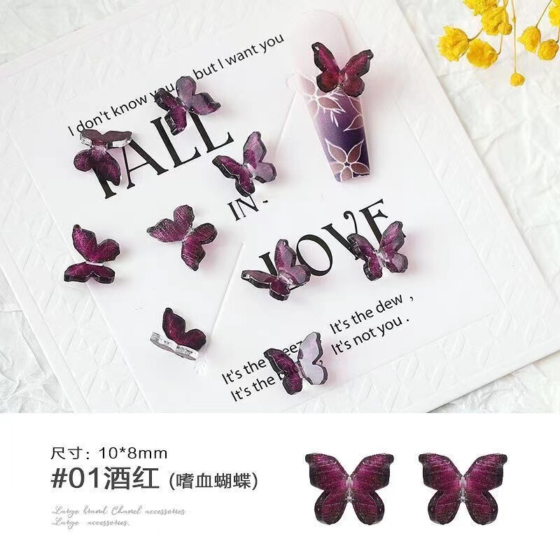 Umi Little Red Riding Book Explosions Hot Girl Red Camellia Nail Art Jewelry Stereo Rose Butterfly DIY Nail Decoration Drill Umi Little Red Riding Book Explosions Hot Girl Red Camellia Nail Art Jewelry Stereo Rose Butterfly DIY Nail Decoration Drill