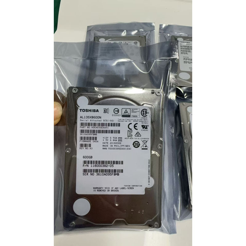 High Performance Hard Disk 600Gb15K 2.5 Sas 16-007356 03t8650 Al13Sxb600N Genuine