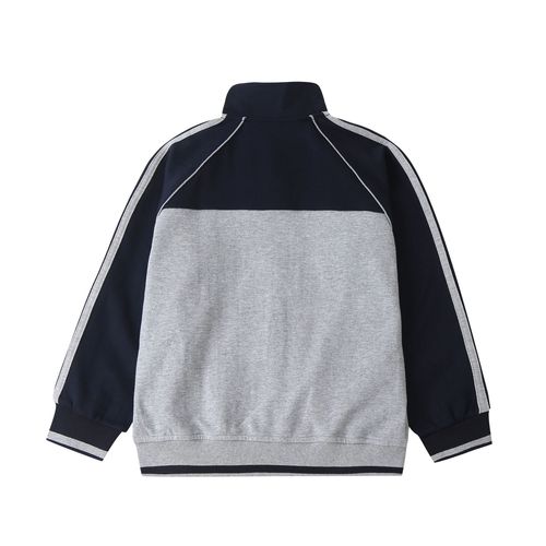 Primary and secondary school uniforms, college children's class uniforms, zipper shirts, baseball uniforms, British style children's sports two-piece sets