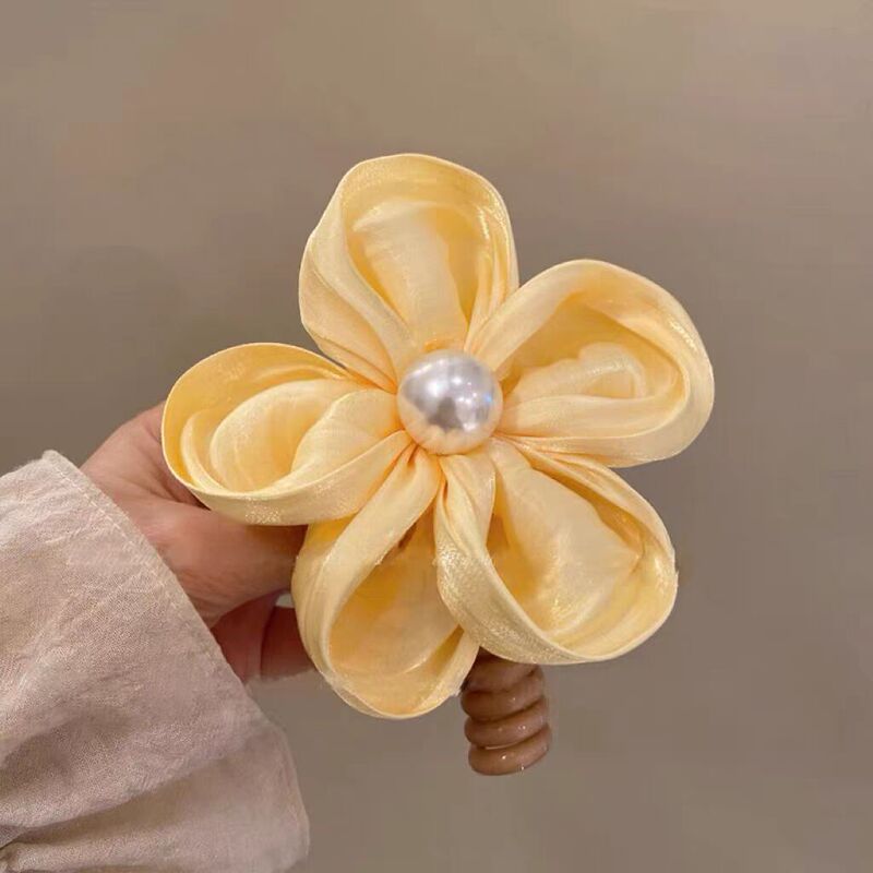 日系少女花朵泡泡辫发圈马尾编发神器高弹力耐用橡皮筋女扎头饰品|undefined