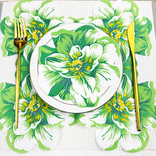 32*31.5一次性纸巾异形花朵派对餐厅酒店餐巾纸欧式婚礼节日餐巾