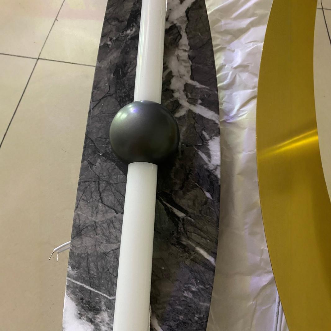 Nuevo nórdico creativo sala de estar pared de fondo lámpara de pared larga venta transfronteriza cabecera de cama decoración ambiente lámpara de pared