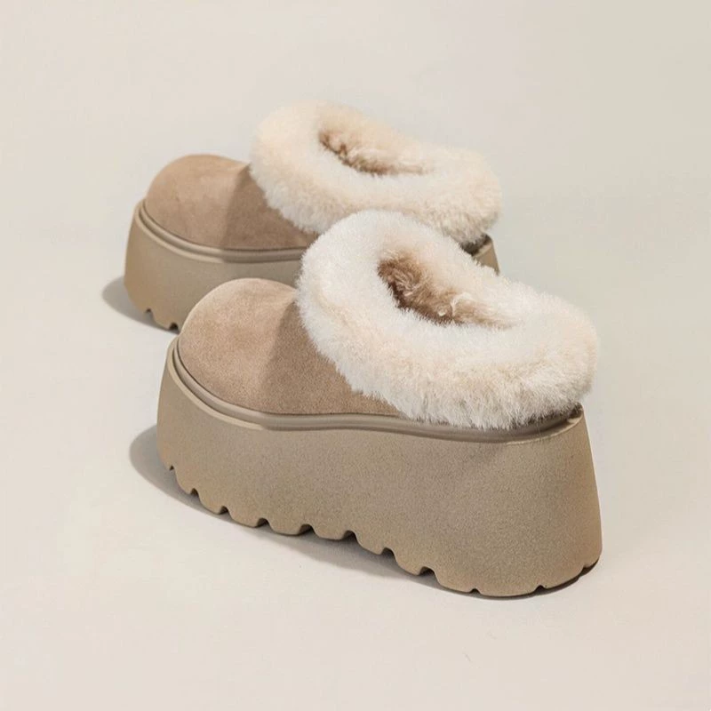 Universal keep warm high boots platform, shoes