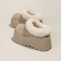Universal keep warm high boots platform, shoes