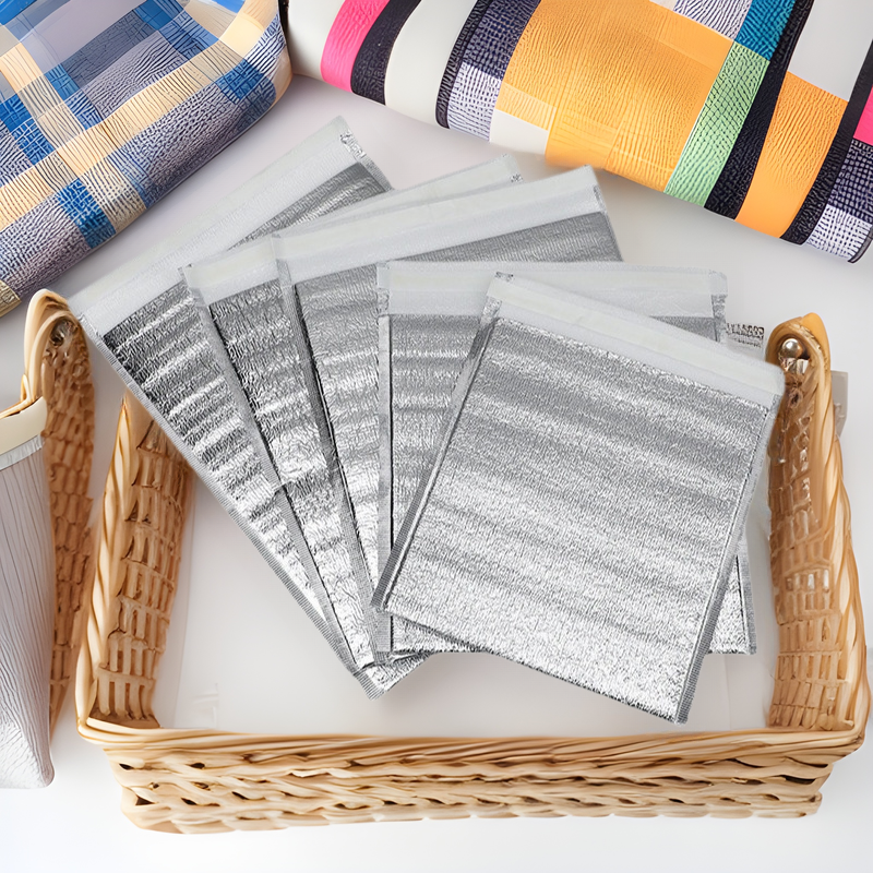 Aluminum foil insulation bag disposable food catering vegetables special refrigerator bag commercial oil-proof takeaway insulation bag wholesale
