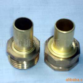 厂家供应公头母头连接器水管软管转接器 金属快速接头 八角铜接头