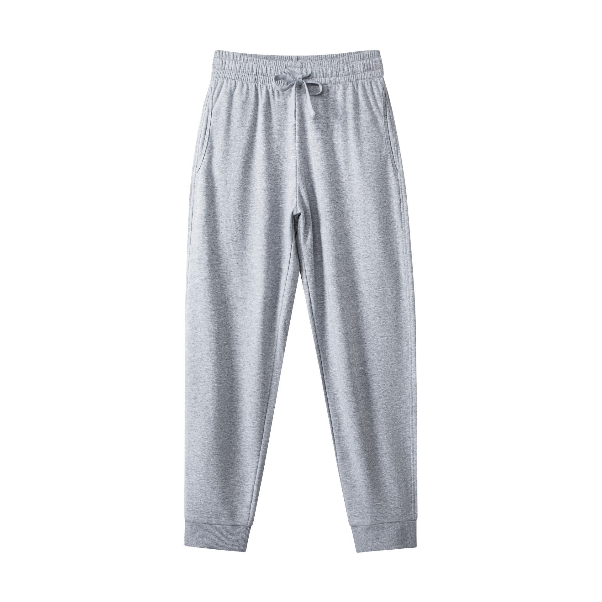 Chino-alemán BYB0013K pantalones 300g felpa tela con cordones elásticos ropa de publicidad deportiva casual pantalones al por mayor de fábrica