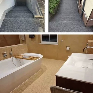 The First Choice of B&B, No-Wash Resin, Water-Washable Stone Construction, Simple, No Need to Stick Tiles, Putty Scraping, Personalized Decoration