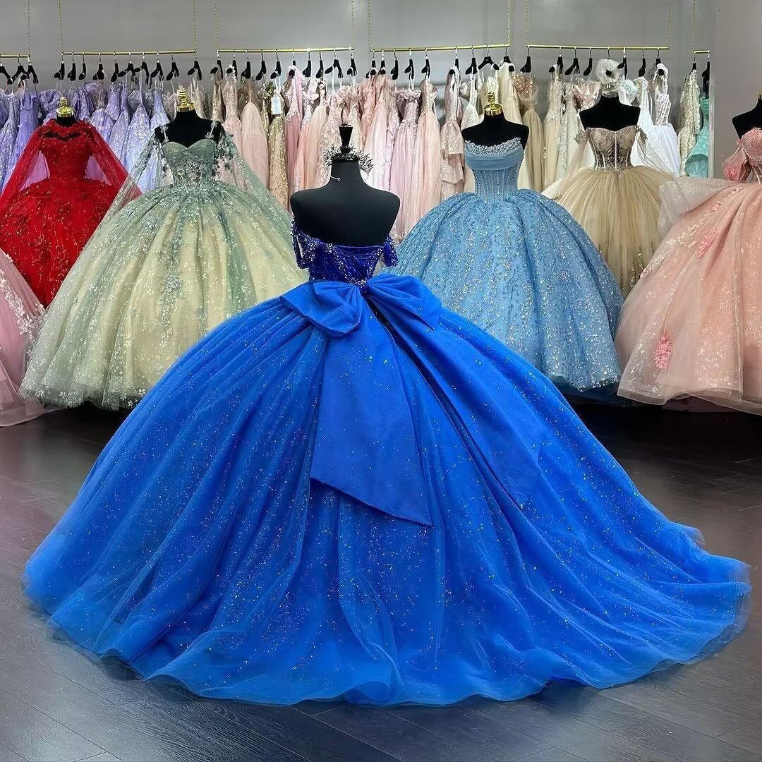 Vestido de noche de cola, top de tubo de un solo hombro, vestido de fiesta para adultos, vestido de princesa de hilo esponjoso, vestido de aplicación tridimensional
